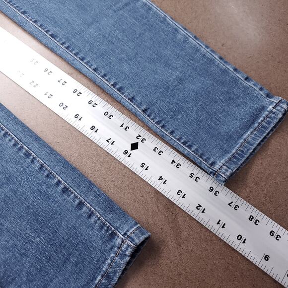 Alloy Apparel Tall Heidi Ultra High Rise Jeans Women Jr 16/37 Blue Skinny Sleek - Picture 7 of 13